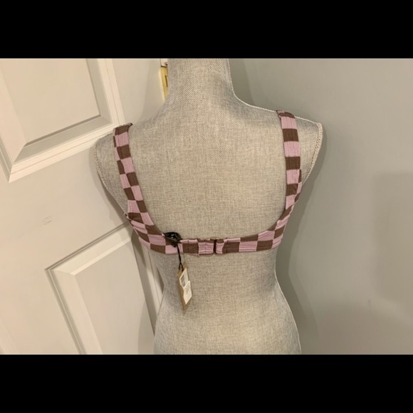 NWT THRILLS (FP) Ribbed Square Crop Bikini Top Sz XS
Color Washed Cocoa - Picture 3 of 11